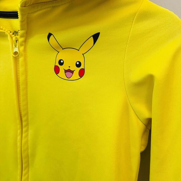 Boy’s Pikachu Hooded Jacket Size 7 - Picture 3 of 10